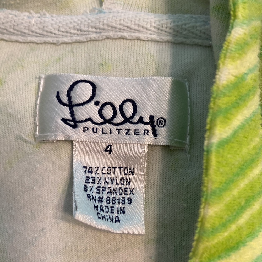 Vintage Lilly Pulitzer Girl size 4 dress / after swim used but good condition - Picture 11 of 12